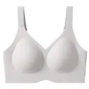 Hot Selling Seamless Comfortable Push up Wireless Womens Bra Full Coverage Cup Soft Support Anti Sagging Plus Size Bra