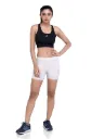 Laasa Women's Solid Inner & Outer Wear Active Hot Shorts