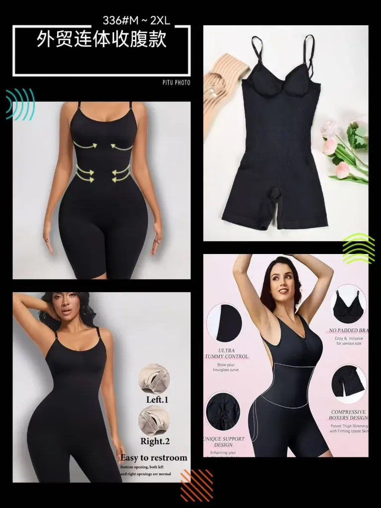 Full Body Shaper Breathable and  M to 5Xl size